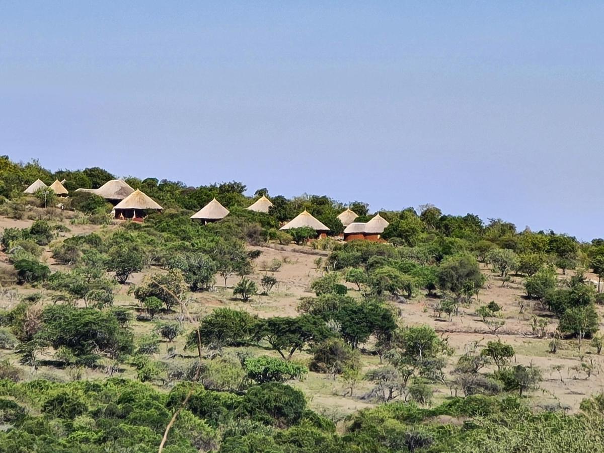Africa Safari Maasai Boma Camping Serengeti Exterior photo