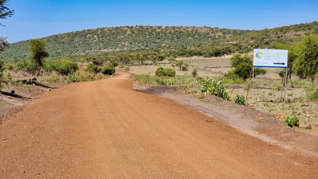 Africa Safari Maasai Boma Camping Serengeti Exterior photo
